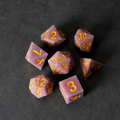 Sharp-Edge Silicone Rubber 16mm 7-Die Set: Volcanic Soot