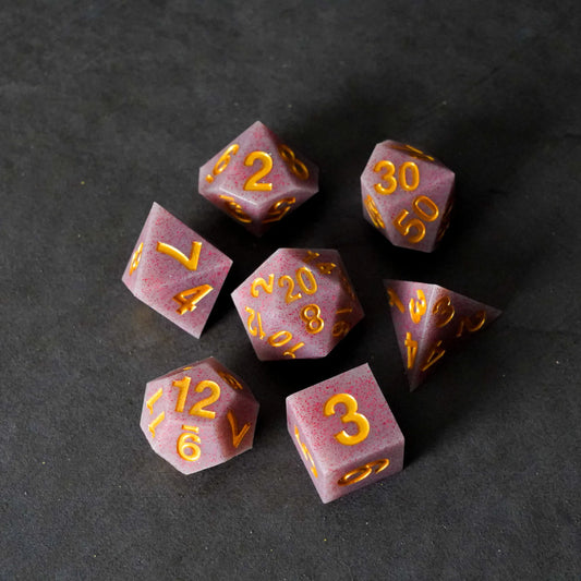 Sharp-Edge Silicone Rubber 16mm 7-Die Set: Volcanic Soot