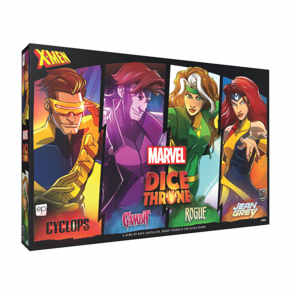 Marvel Dice Throne: X-Men Box 2 (Cyclops, Gambit, Rogue, Jean Grey)