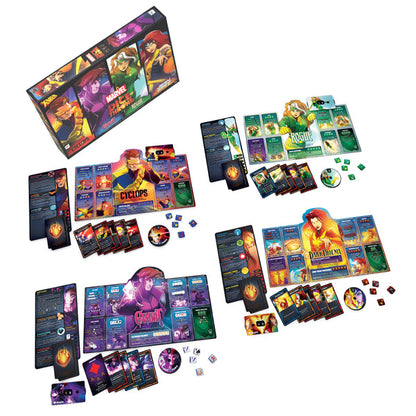 Marvel Dice Throne: X-Men Box 2 (Cyclops, Gambit, Rogue, Jean Grey)