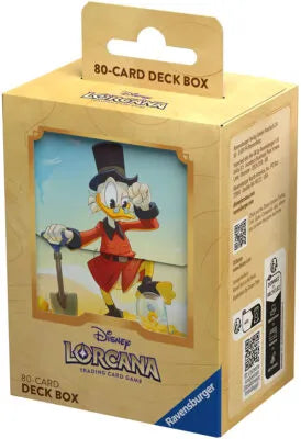 Disney Lorcana: Into the Inklands Deck Box Scrooge