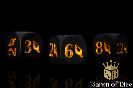 FAB Compatible Dice - Attack Dice 7-12 x5 Pack