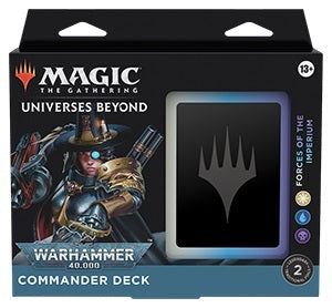 Magic The Gathering: Universes Beyond: Warhammer 40,000 - Forces of the Imperium Commander Deck