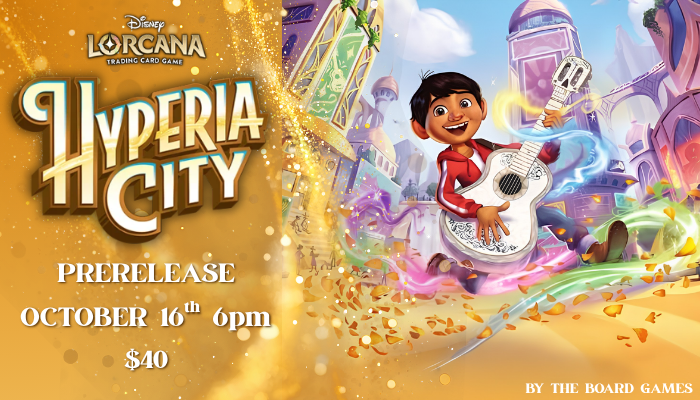Lorcana TCG: Hyperia City Prerelease Event