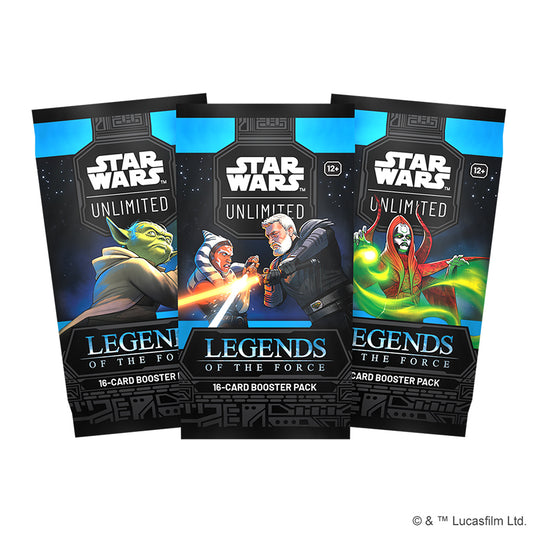 Star Wars: Unlimited: Legends of the Force Booster Pack