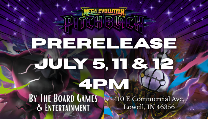 Pokémon - ME: Pitch Black Prerelease Event