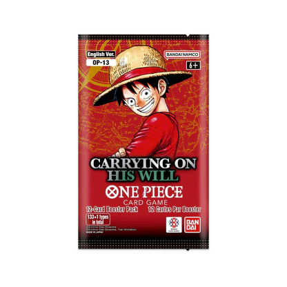 One Piece TCG: Carrying His Will Booster Pack [OP13]