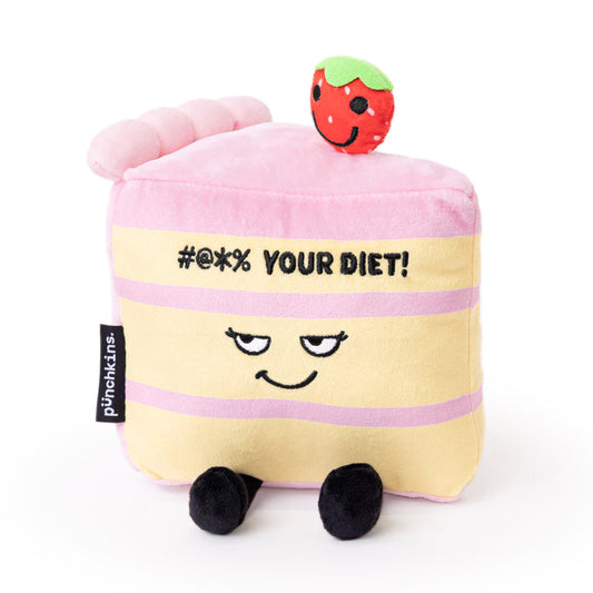 #@*% Your Diet Plushie Cake, Cute, Gift, Holiday, Christmas