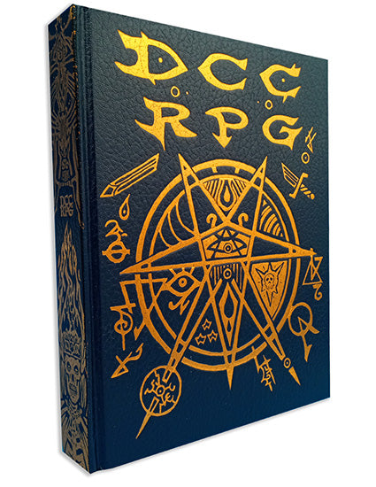 Limited Edition Foil Sezrekan 7-Pointed Star Cover of DCC Core Rulebook
