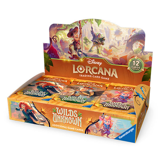 Disney Lorcana: Wilds Unknown - Booster Box - PREORDER 5-8