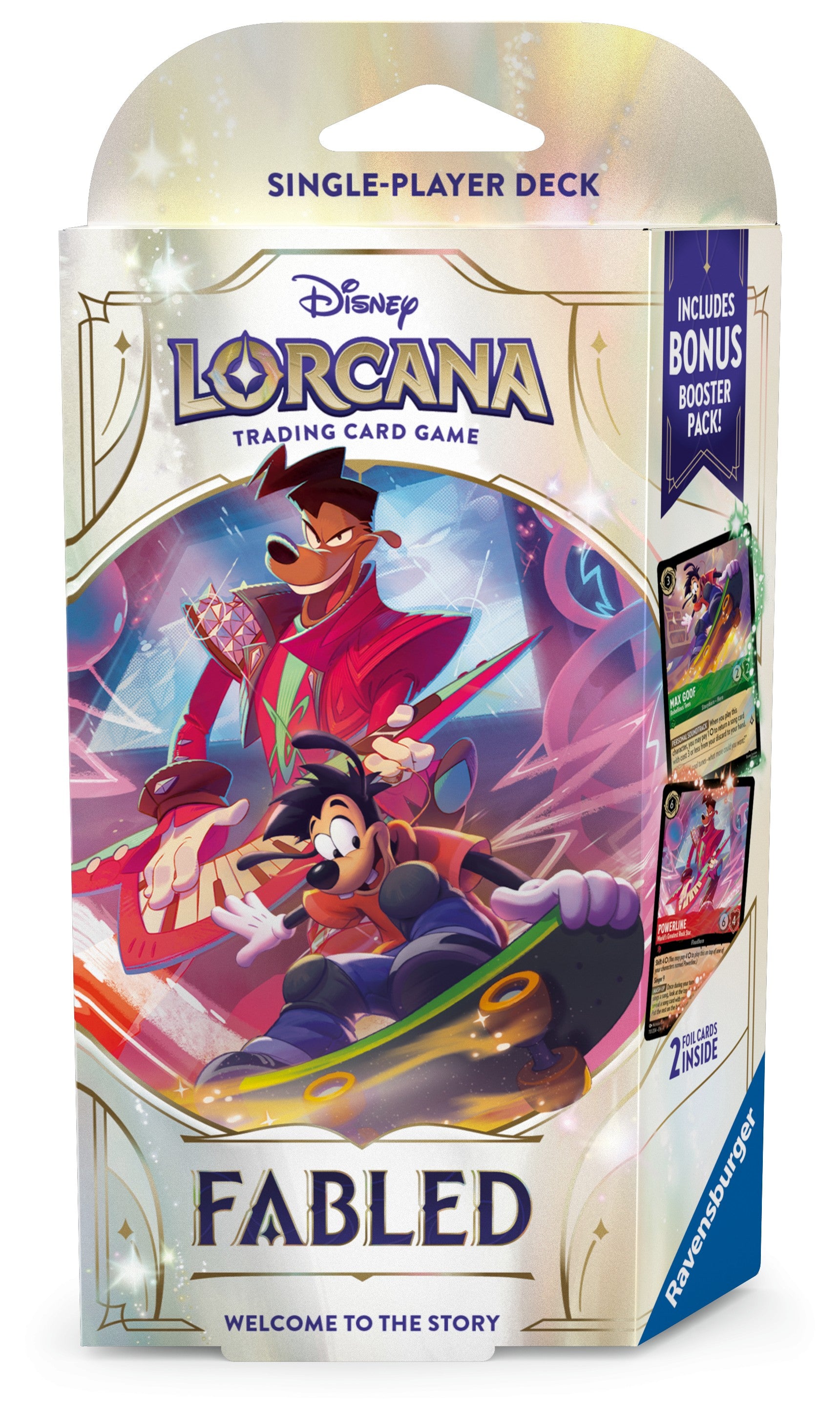Disney Lorcana: Fabled Starter Deck – By The Board Games & Entertainment
