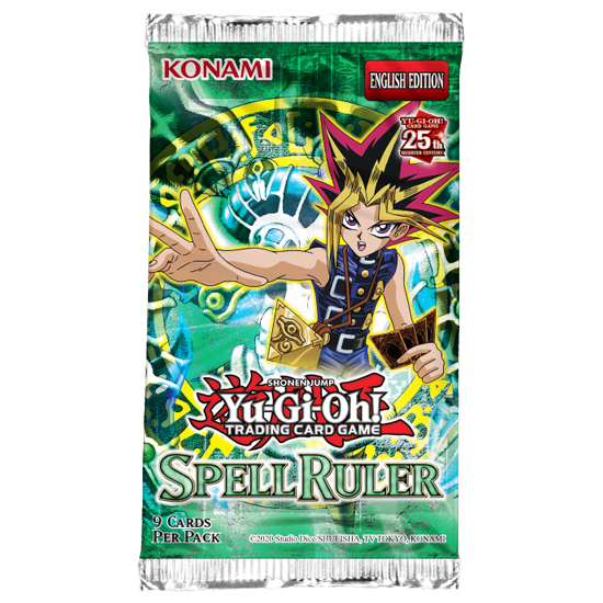 Yu-Gi-Oh!: 25th Anniversary: Spell Ruler Booster Pack