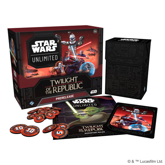 (CLEARANCE) Star Wars: Unlimited - Twilight of the Republic Prerelease Box