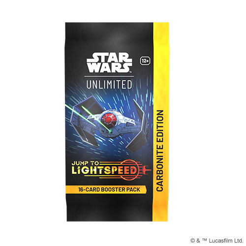 Star Wars: Unlimited: Jump to Lightspeed Carbonite Booster Pack