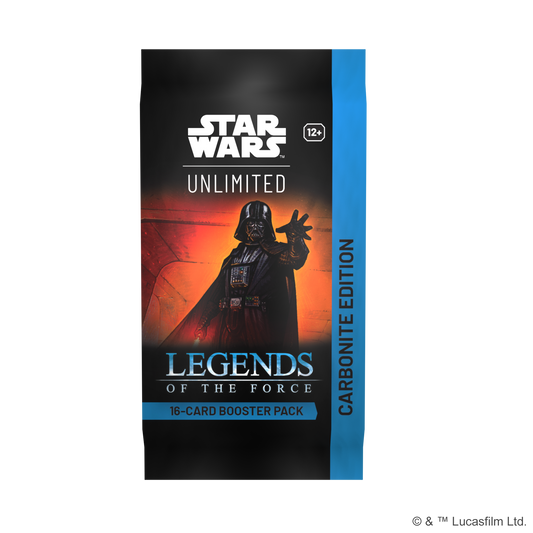Star Wars: Unlimited: Legends of the Force Carbonite Booster Pack
