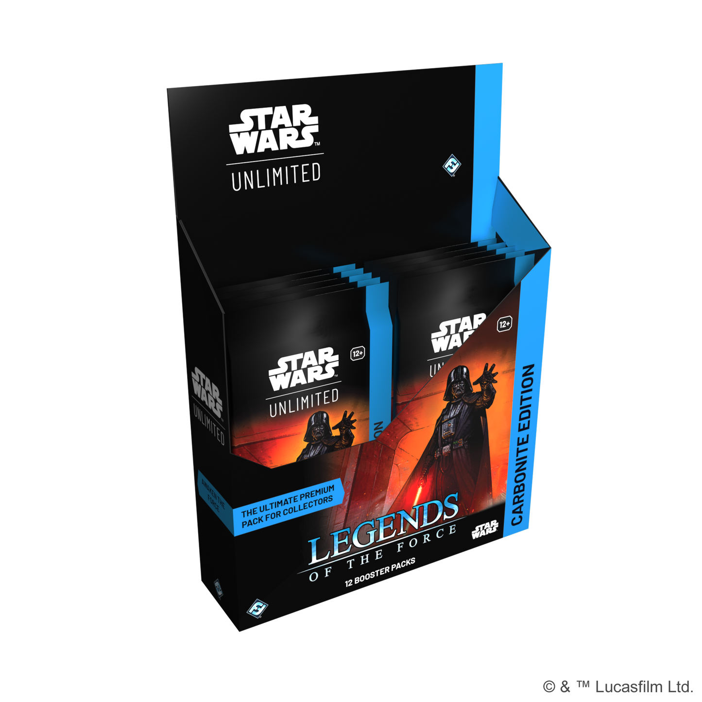 Star Wars: Unlimited: Legends of the Force: Carbonite Booster Box
