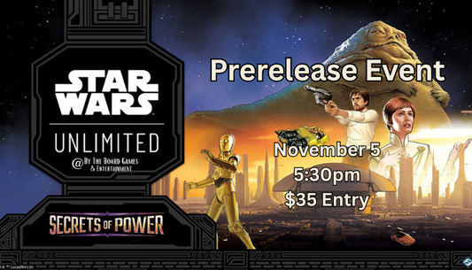 SWU TCG: Secrets of Power Prerelease Event