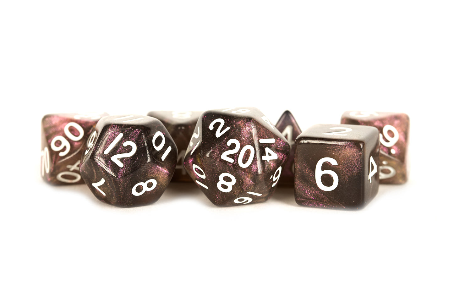 Acrylic Polyhedral Dice Set