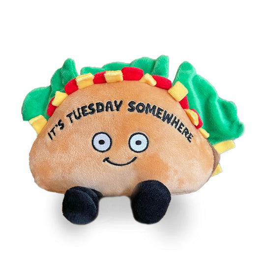"It's Tuesday Somewhere" Plush Taco, Holiday, Christmas