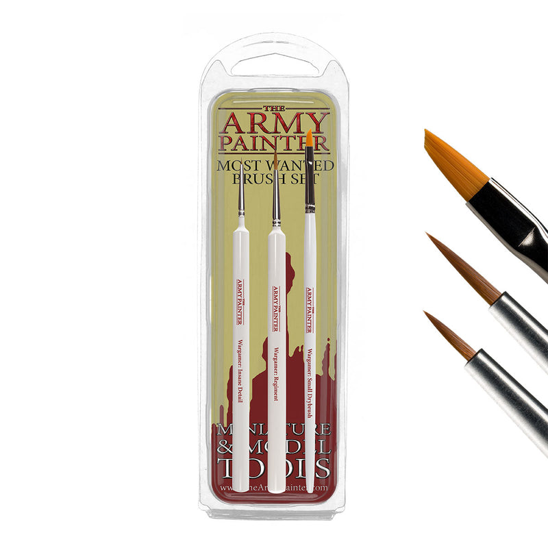 Army Painter Tools: Most Wanted Brush Set