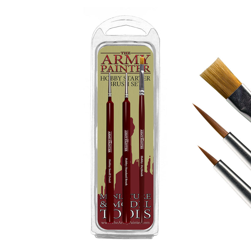 Army Painter Tools: Hobby Starter Brush Set