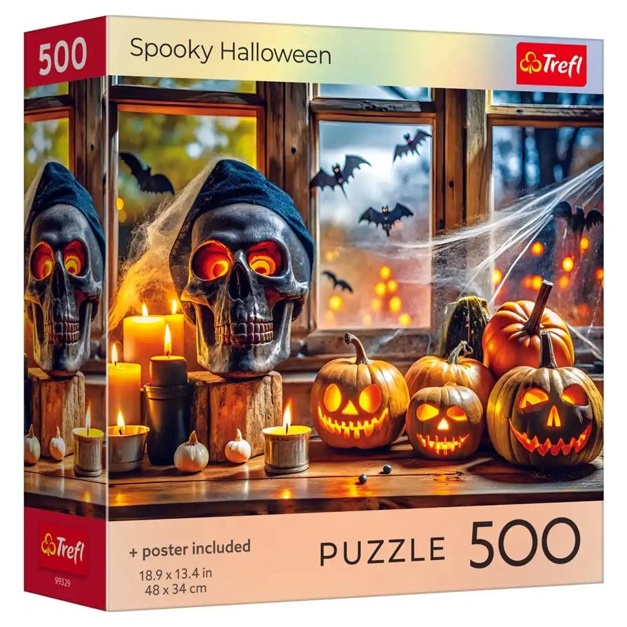 Puzzle: Halloween: Spooky Halloween 500 Piece with Poster