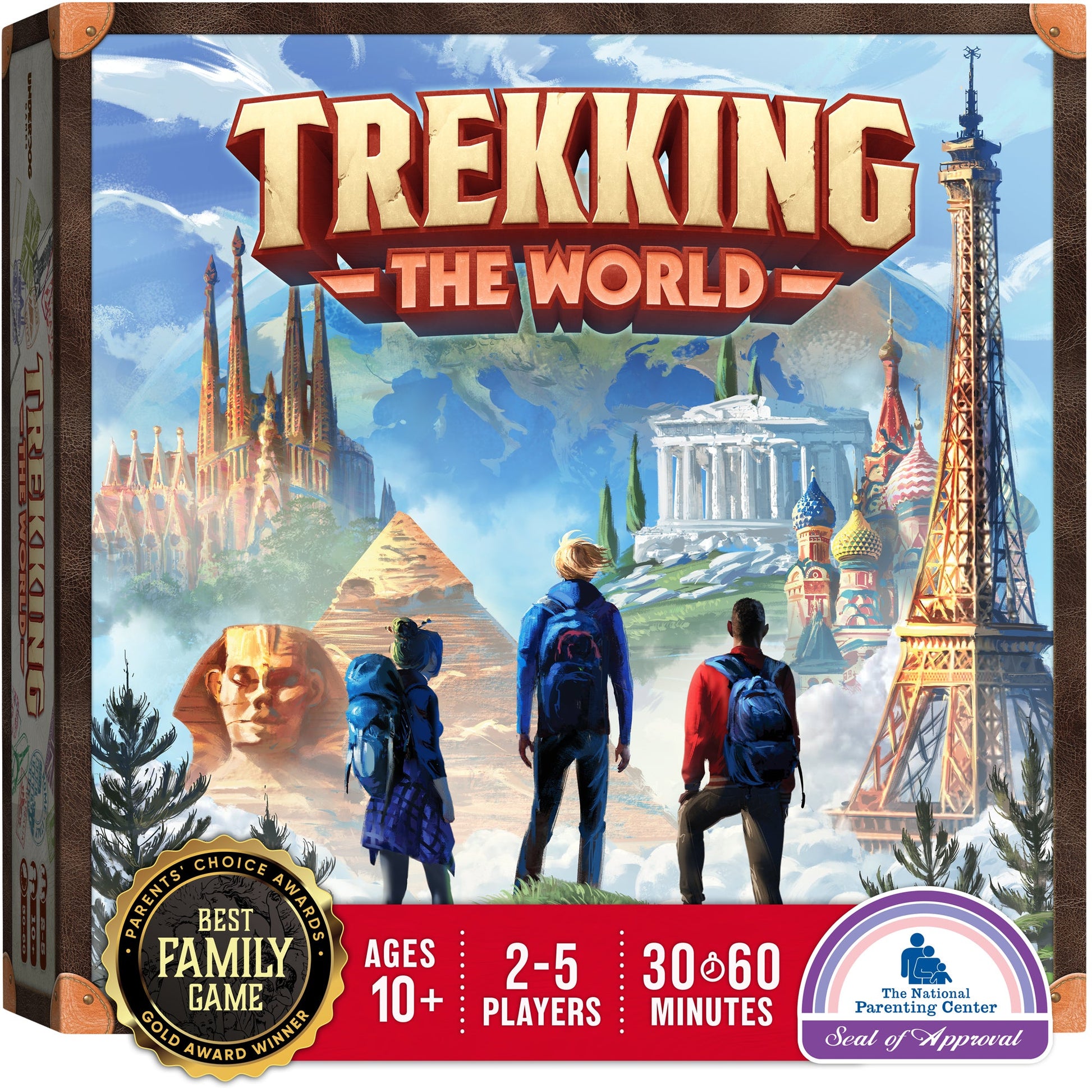 trekking the world the world travel family board game