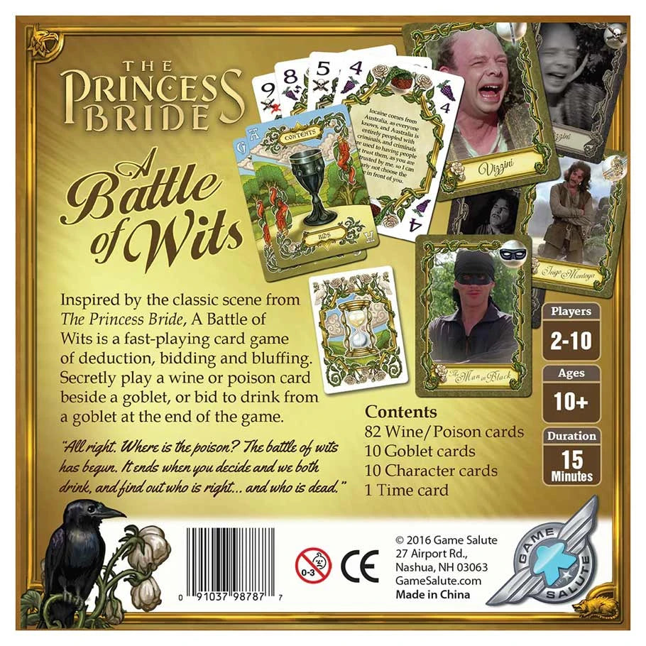The Princess Bride Battle of Wits