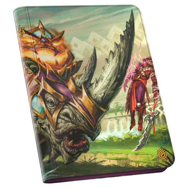 Binder: 9-Pocket: ZipFolio: Magic the Gathering: Tarkir Dragonstorm: Skirmish Rhino