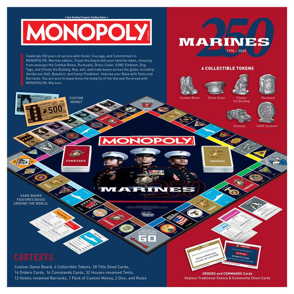 Monopoly: U.S. Marines 250th Anniversary
