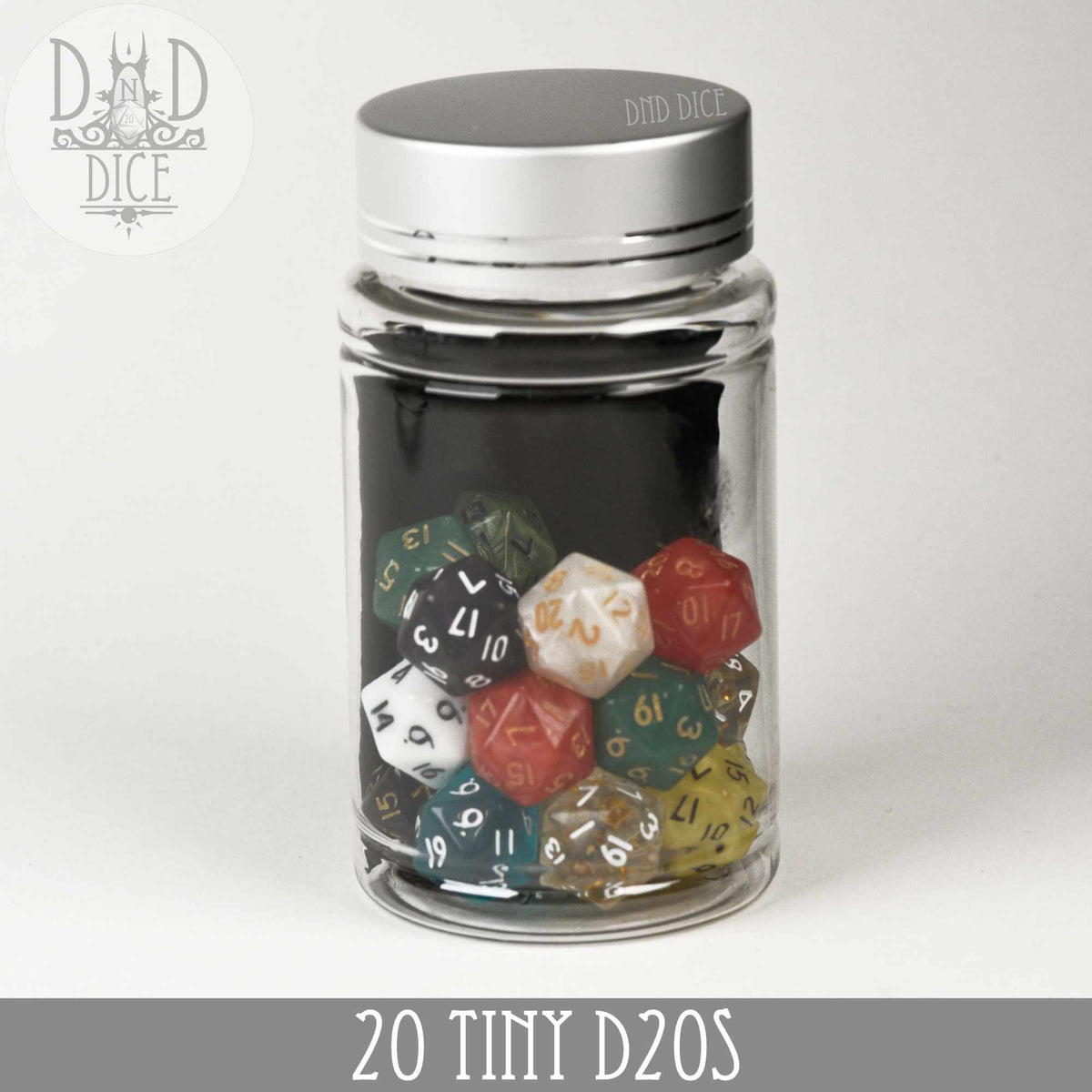 Tiny D20's - 20 count