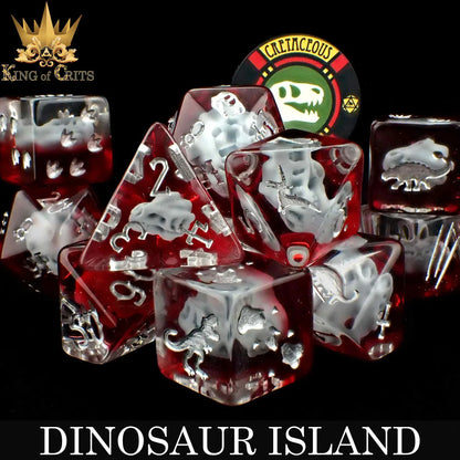 Dinosaur Island - 11 Dice Set