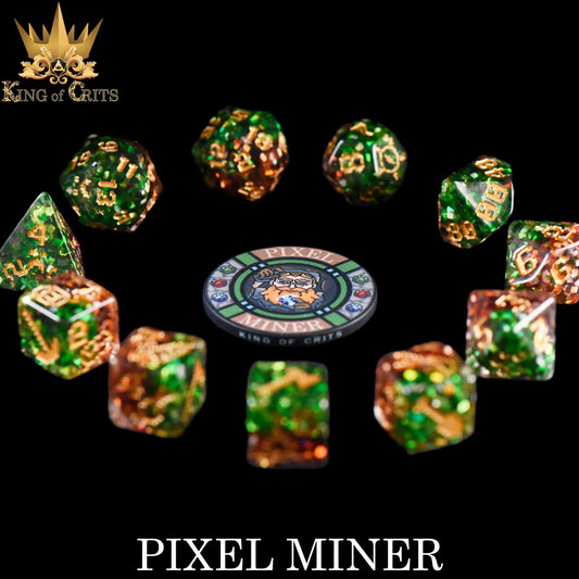 Pixel Miner - 11 Dice Set