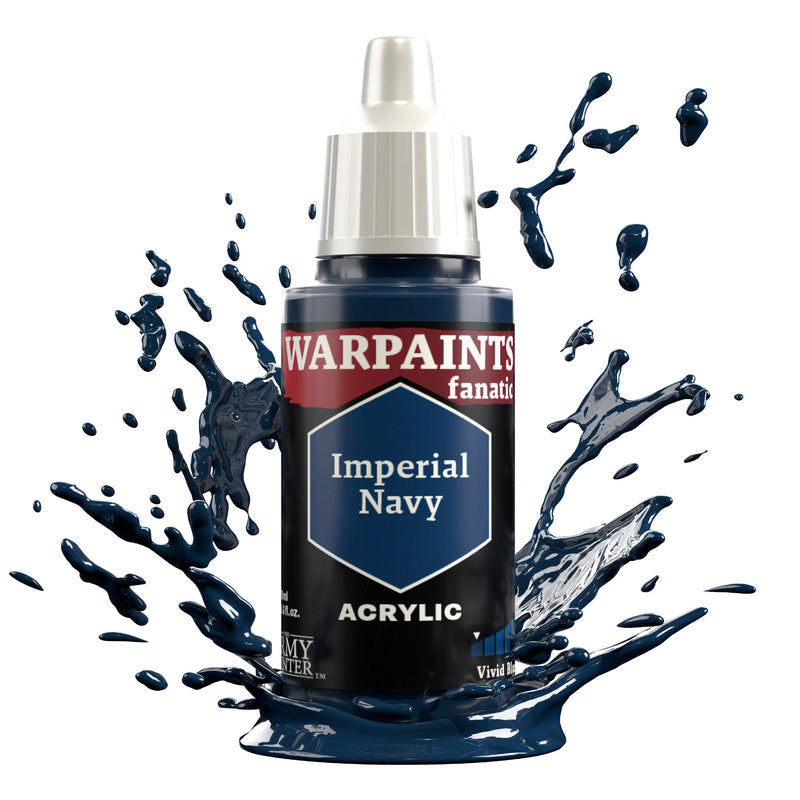 Warpaints Fanatic: Flexible Colour Triad: Vivid Blues 18 ml