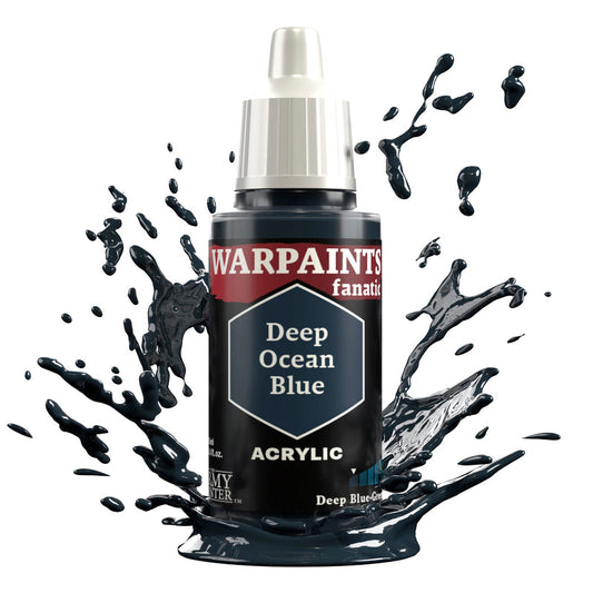 Warpaints Fanatic: Flexible Colour Triad: Deep Green-Blues 18 ml