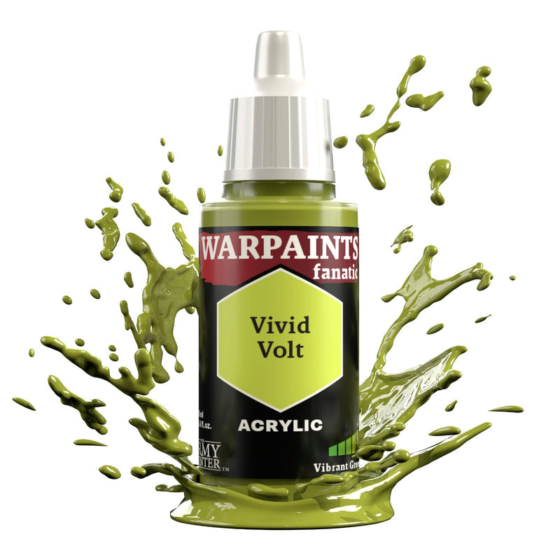 Warpaints Fanatic: Flexible Colour Triad: Vibrant Greens 18 ml