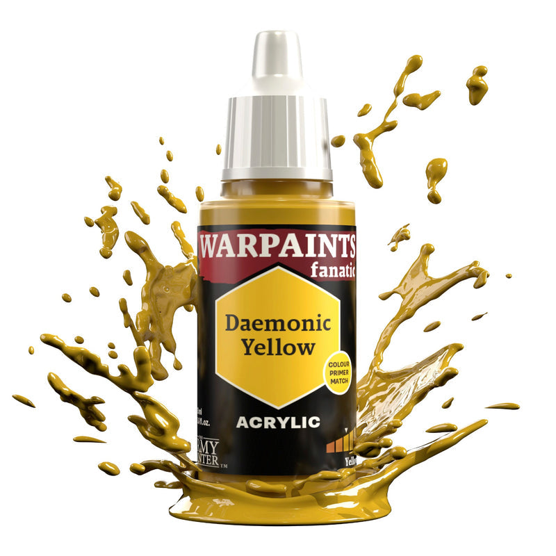 Warpaints Fanatic: Flexible Colour Triad: Yellows 18 ml