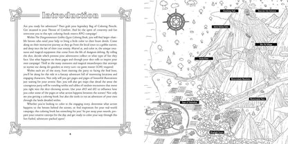 Düngeonmeister Goblin Quest Coloring Book