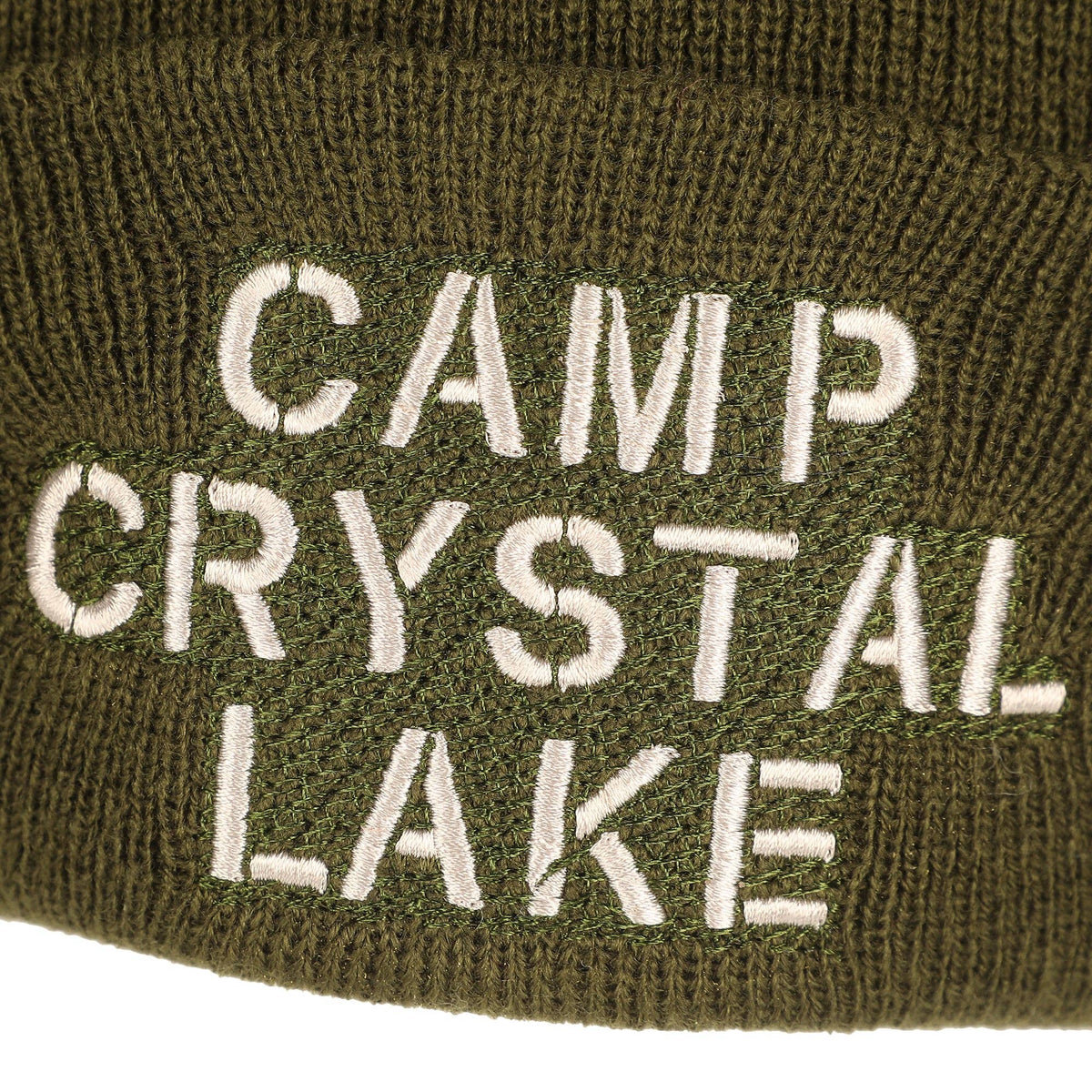 Friday the 13th Camp Crystal Lake Adult Ribbed Knit Beanie