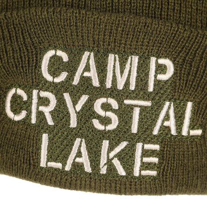 Friday the 13th Camp Crystal Lake Adult Ribbed Knit Beanie