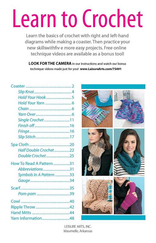 Learn to Crochet—Instructions for Lefties, Too!