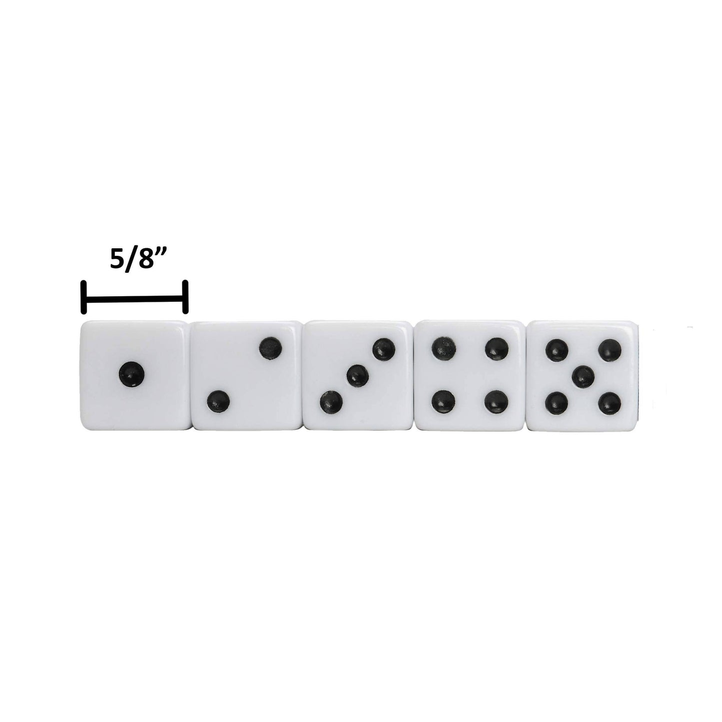Liar's Dice Set of 4 Plastic Cups