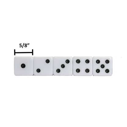 Liar's Dice Set of 4 Plastic Cups