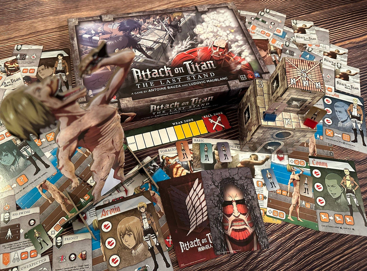 Attack on Titan - The Last Stand - Boardgame