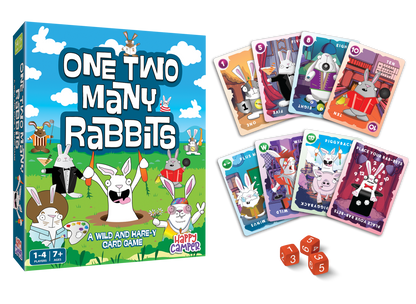 One Two Many Rabbits - A Wild & Harey Card Game