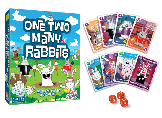 One Two Many Rabbits - A Wild & Harey Card Game