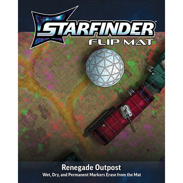 Starfinder RPG: Flip-Mat- Renegade Outpost