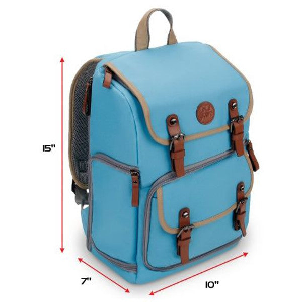 Enhance: Designer Edition Trading Card Storage Backpack Blue