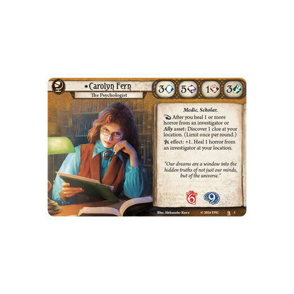 Arkham Horror: The Card Game - Carolyn Fern Investigator Deck