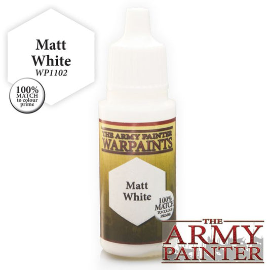Warpaints: Matt White 18 ml